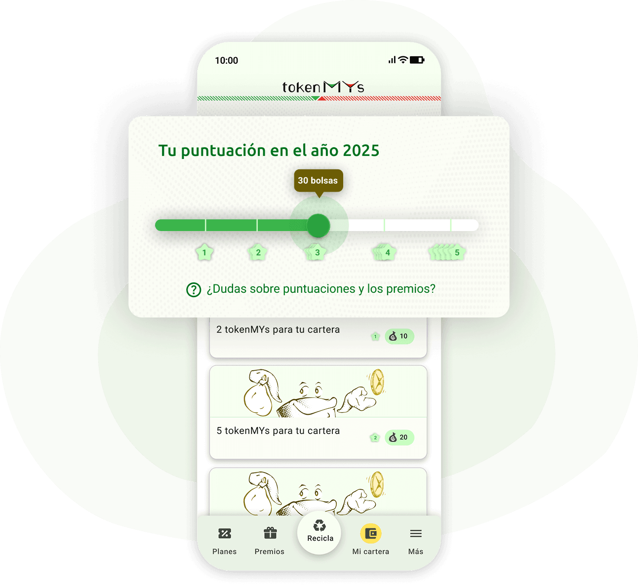 premios para todos los que reciclan